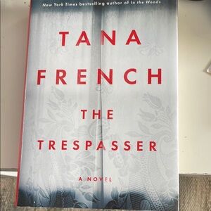 Tana French 'The Trespasser' Hardcover Book